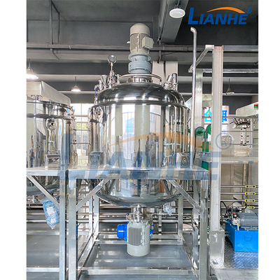 Miscelatore cosmetico del riscaldamento di vuoto del gel della pulitrice di Skincare della macchina facciale crema dell'emulsionante