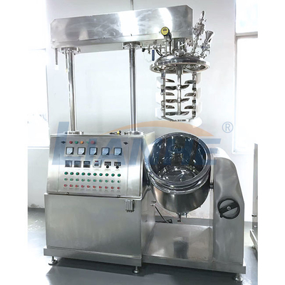 omogeneizzatore inferiore di sollevamento idraulico SUS316L del miscelatore dell'emulsionante di vuoto 150L