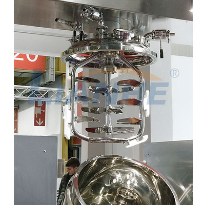 omogeneizzatore inferiore di sollevamento idraulico SUS316L del miscelatore dell'emulsionante di vuoto 150L