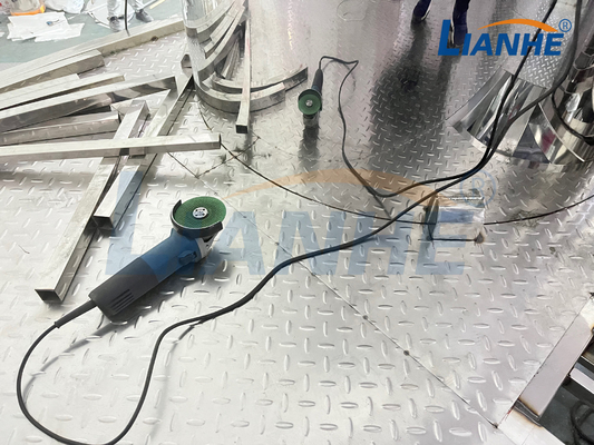 Gel cosmetico del miscelatore del riscaldamento dell'idratante dell'omogeneizzatore fisso dell'emulsionante che fa macchina