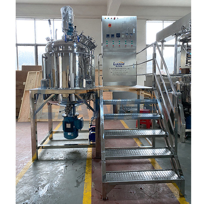1000L ha riparato il reattore cosmetico dell'alto del taglio di vuoto dell'emulsionante riscaldamento del miscelatore