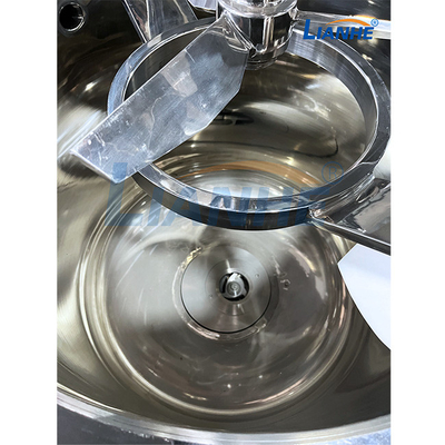 Cosmetico dell'omogeneizzatore di circolazione di vuoto della macchina 200L del miscelatore dell'emulsionante del touch screen che fa miscelatore