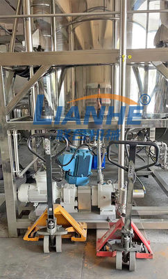 miscelatore d'emulsione di vuoto 3000L con la crema cosmetica delle cellule di carico che fa macchina