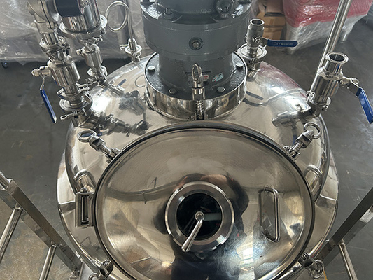 il miscelatore dell'emulsionante di vuoto 300L ha personalizzato il carro armato mescolantesi e di riscaldamento con il flussometro