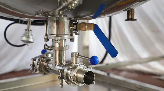 soluzione del reagente dell'antigene del miscelatore dell'emulsionante di vuoto 300L che fa il carro armato di riscaldamento della macchina