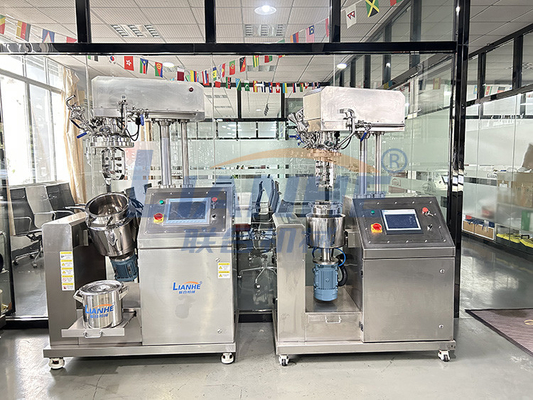 lozione crema cosmetica di 10L 20L che fa la macchina del miscelatore di Emulsifiying di vuoto della macchina