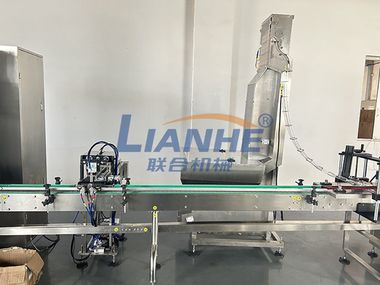 Tappatrice detergente del materiale da otturazione del pistone del barattolo della crema dello sciampo automatico
