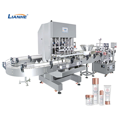 Linea di produzione della macchina di rifornimento di lavatura dei piatti dello sciampo del sapone liquido di 6 ugelli