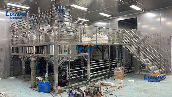 Miscelatori detergenti mescolantesi dello sciampo del sapone liquido del carro armato della lozione crema facciale del corpo