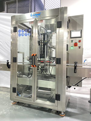 linea di riempimento detergente della bottiglia 150ml del barattolo di rifornimento dello sciampo liquido automatico della macchina