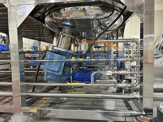 Macchina d'emulsione d'omogeneizzazione della lozione del miscelatore dell'emulsionante di vuoto dell'alto taglio