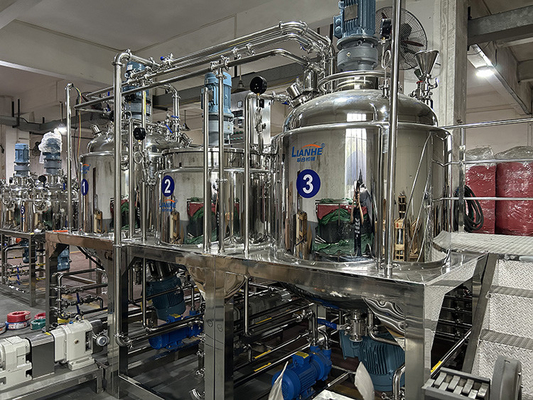 Miscelatore d'emulsione dell'unguento della pasta dell'omogeneizzatore della macchina cosmetica di fabbricazione dello SpA 1000L