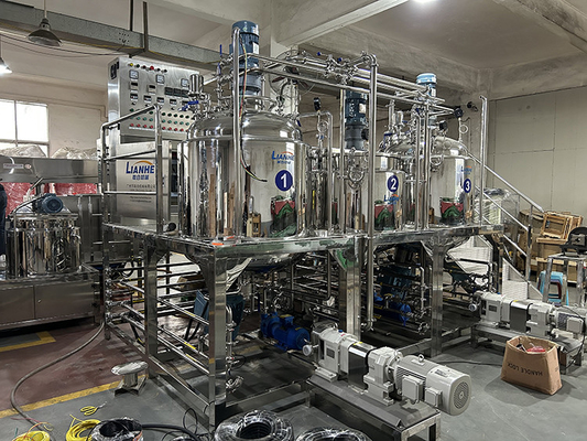 Miscelatore d'emulsione dell'unguento della pasta dell'omogeneizzatore della macchina cosmetica di fabbricazione dello SpA 1000L