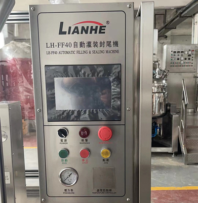 materiale da otturazione crema facciale della metropolitana e sigillatore di alluminio di plastica di sigillatura del riempitore del tubo della macchina