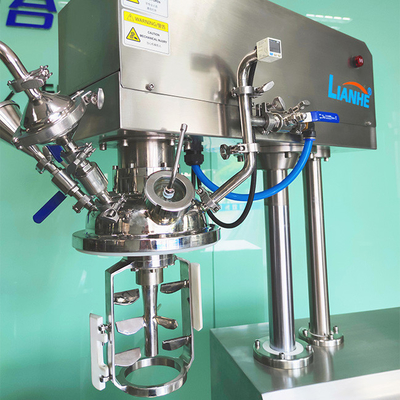 materiale d'emulsione di acciaio inossidabile del miscelatore di vuoto della lozione del corpo 5-25L
