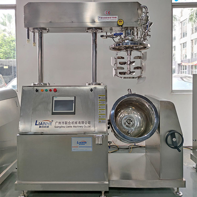 Piccolo miscelatore stabile dell'emulsionante di vuoto SUS304 con l'omogeneizzatore inferiore