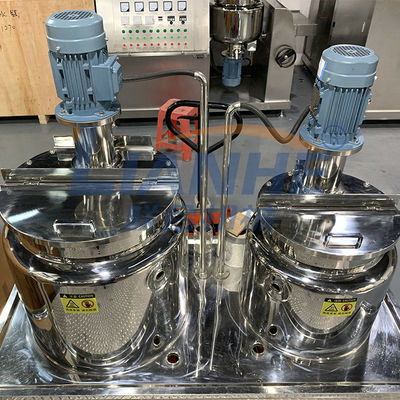 Macchina 150L del miscelatore dell'emulsionante di vuoto dello SpA di acciaio inossidabile pratica