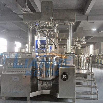 SGS macchina di fabbricazione dello sciampo da 120 gradi, attrezzatura 500L per la preparazione dei cosmetici