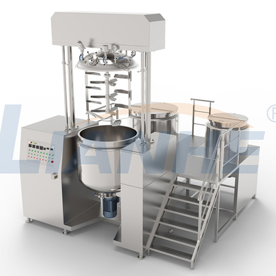 Miscelatore di grande viscosità 1 Ton Electric Heating dell'emulsionante di vuoto di TUV