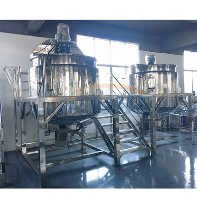 Miscelatore cosmetico dell'omogeneizzatore di ABB 2000L, attrezzatura mescolantesi del prodotto disinfettante della mano della piattaforma