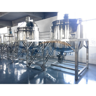 Miscelatore cosmetico dell'omogeneizzatore di ABB 2000L, attrezzatura mescolantesi del prodotto disinfettante della mano della piattaforma