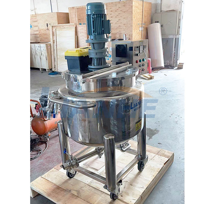 Impastatrice del sapone 100L di acciaio inossidabile, omogeneizzatore del vapore ed emulsionante