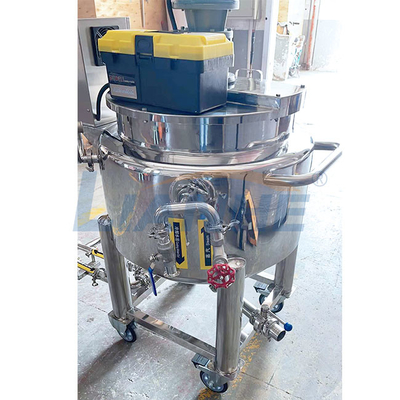 Impastatrice del sapone 100L di acciaio inossidabile, omogeneizzatore del vapore ed emulsionante