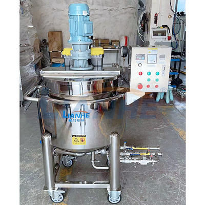 Impastatrice del sapone 100L di acciaio inossidabile, omogeneizzatore del vapore ed emulsionante