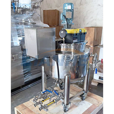 Impastatrice del sapone 100L di acciaio inossidabile, omogeneizzatore del vapore ed emulsionante