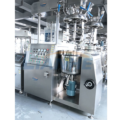 3600r/Min Vacuum Emulsifying Machine, macchina crema cosmetica del miscelatore da 45 gradi