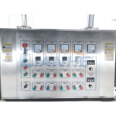 3600r/Min Vacuum Emulsifying Machine, macchina crema cosmetica del miscelatore da 45 gradi