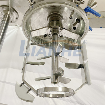 3600r/Min Vacuum Emulsifying Machine, macchina crema cosmetica del miscelatore da 45 gradi