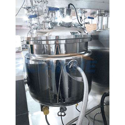 Omogeneizzatore del miscelatore 200L SUS316L dell'emulsionante di vuoto della crema di LIANHE