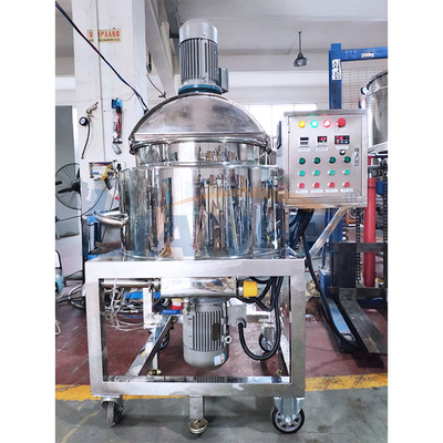 Attrezzatura di produzione del prodotto disinfettante della mano 1.5KW, miscelatore dell'omogeneizzatore di 2 rivestimenti per i cosmetici