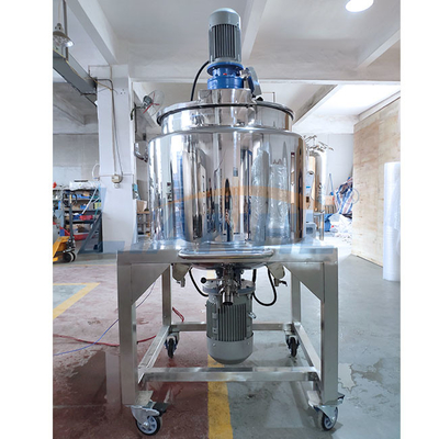 Il carro armato lucidato 200L del miscelatore dell'emulsionante dell'omogeneizzatore del sapone liquido rema la mescolatura
