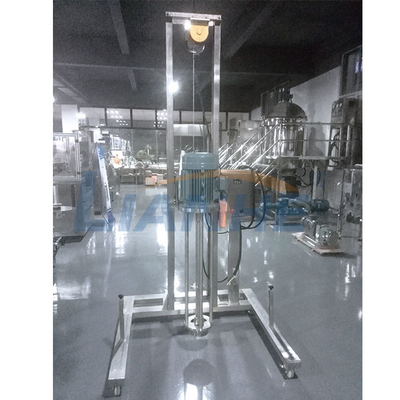 Omogeneizzatore pneumatico elettrico dell'ascensore dell'alto del taglio di SUS316L miscelatore materiale dell'emulsionante