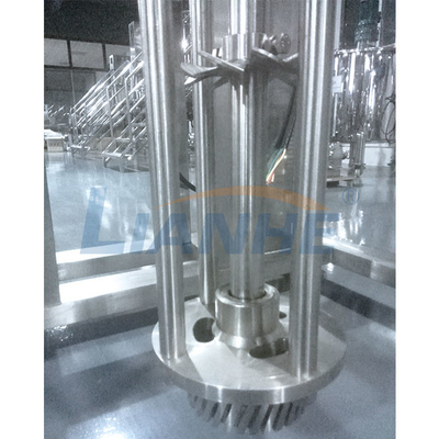 Omogeneizzatore pneumatico elettrico dell'ascensore dell'alto del taglio di SUS316L miscelatore materiale dell'emulsionante