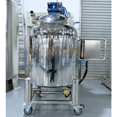 Miscelatore inossidabile mobile dell'omogeneizzatore di vuoto per il riscaldamento elettrico liquido del sapone 200L