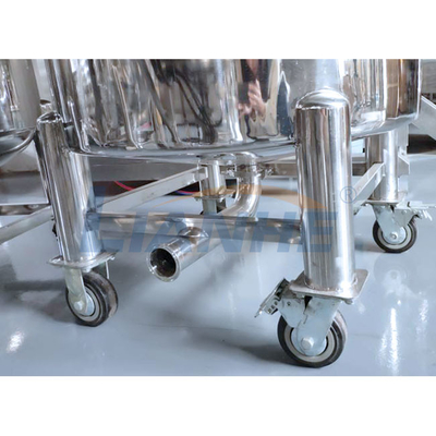 Acciaio inossidabile a un solo strato detergente liquido della macchina del miscelatore dell'emulsionante dell'omogeneizzatore