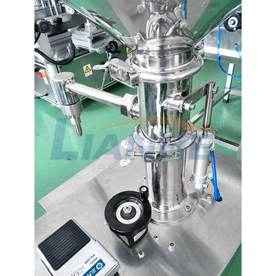 Macchina di rifornimento automatica della pasta dei semi verticali del pistone, macchina liquida antiruggine del riempitore