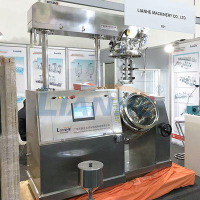 Omogeneizzatore 65RPM 4KW di vuoto del miscelatore dell'emulsionante del taglio della crema di controllo dello SpA alto