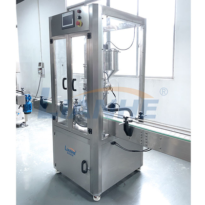 Macchina di rifornimento detergente automatica, riempitore della bottiglia del pistone di monofase
