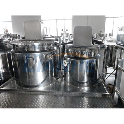 Impastatrice crema cosmetica del miscelatore dell'emulsionante 350L dell'omogeneizzatore del miscelatore di vuoto