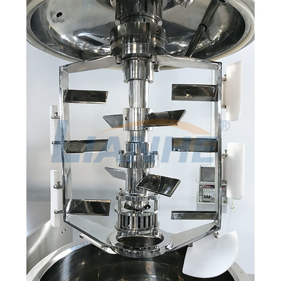 Impastatrice crema cosmetica del miscelatore dell'emulsionante 350L dell'omogeneizzatore del miscelatore di vuoto