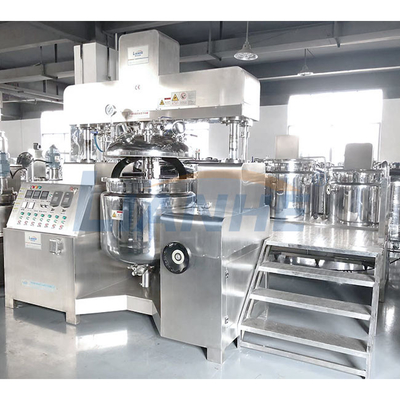Impastatrice crema cosmetica del miscelatore dell'emulsionante 350L dell'omogeneizzatore del miscelatore di vuoto
