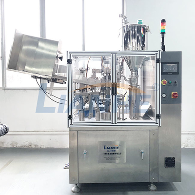 Pressione d'aria della macchina di rifornimento della metropolitana di dentifricio in pasta SUS304 1.1KW automatica