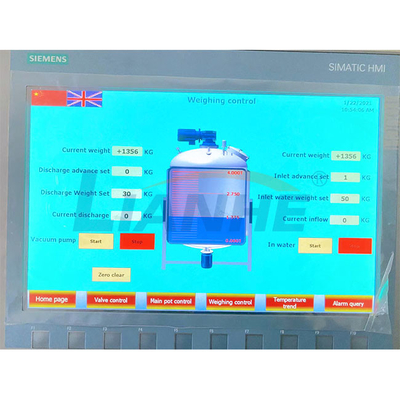 Alto materiale del miscelatore 11KW 3000L SUS316L dell'emulsionante del taglio del sapone detergente