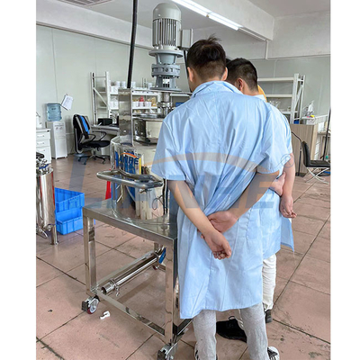 Il miscelatore alto di riscaldamento elettrico 100L 3 dell'emulsionante del taglio mette a strati l'acciaio inossidabile