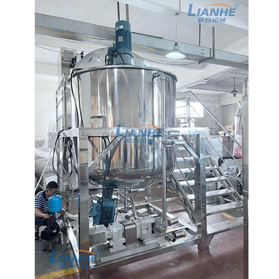 Alto riscaldamento di vapore liquido della macchina del miscelatore dell'emulsionante del taglio del sapone 3000L