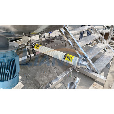 Metà dell'omogeneizzatore di LIANHE del miscelatore aperto dell'emulsionante, carri armati mescolantesi chimici di acciaio inossidabile